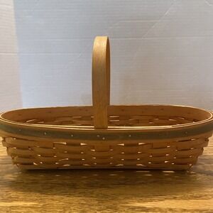 Longaberger 2001 May Series Peony Basket, 12th in Series. Sage